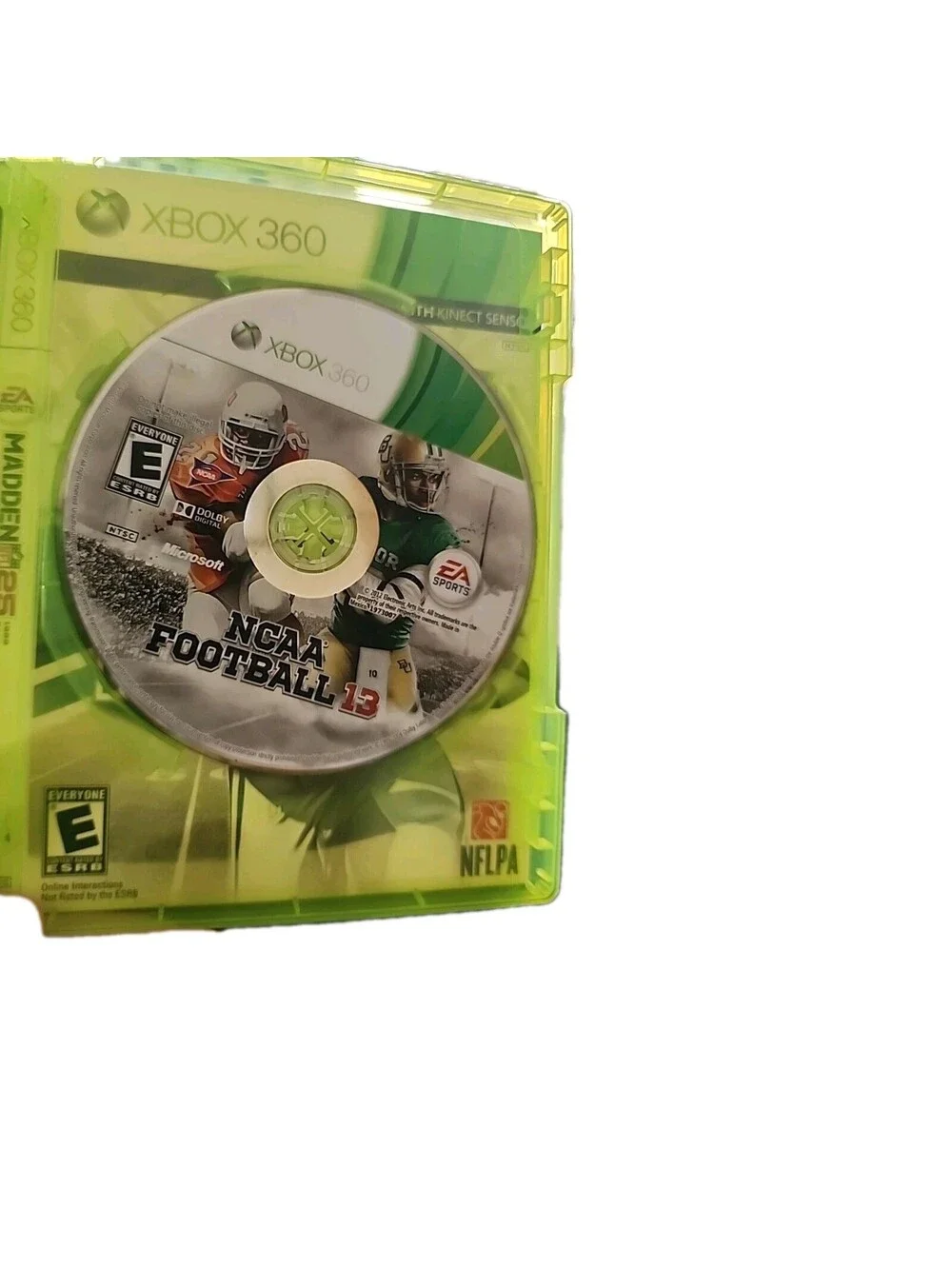 Xbox 360 Lot NCAA Football 13 Madden 15 NBA 2K14 Bundle